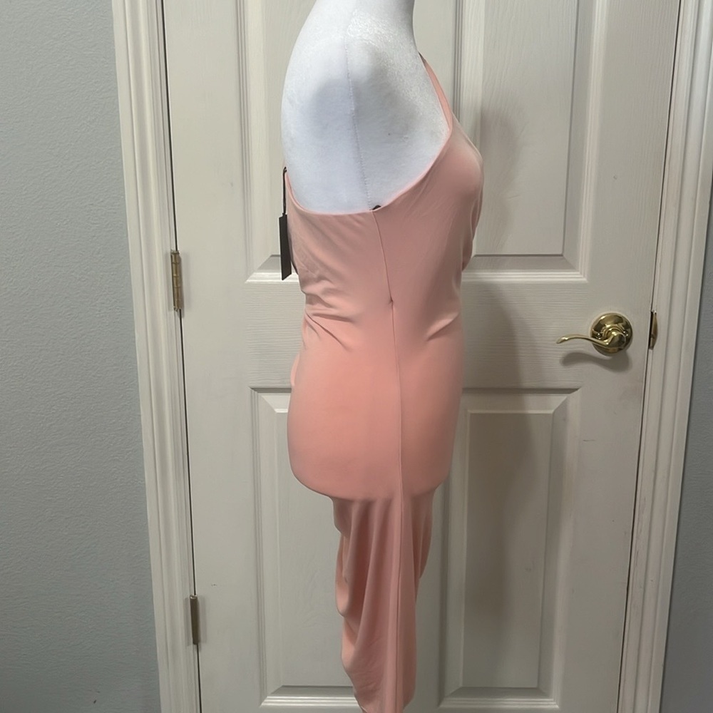 NEW with tags REVOLVE X Michael Costello Kimberly Mini Dress Light Mauve Small - Picture 5 of 9
